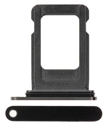 SIM-kortin pidike iPhone 12 Black alkuperäinen (käytetty Grade A)