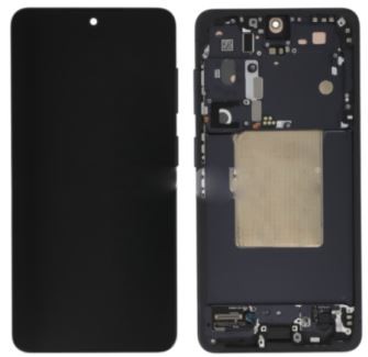 LCD screen Samsung S942 S26 with touch screen and frame Black original (assembled service pack)
