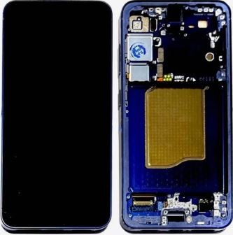 Original Samsung S936 / Galaxy S25 Plus LCD and touchscreen module with frame, Navy (used, Grade B)