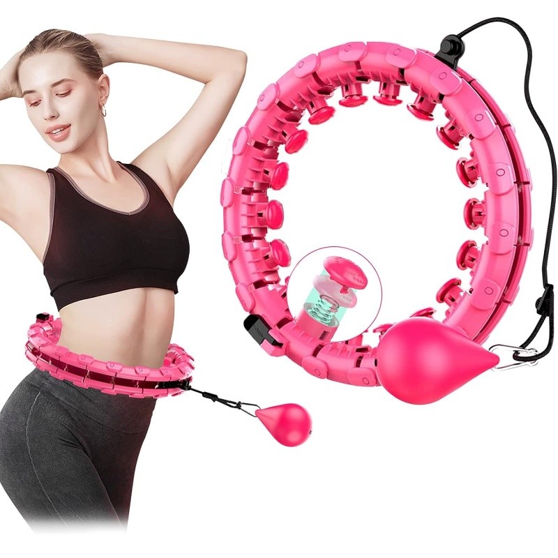 Smart Hula Hoop HHP002 -voimisteluvanne, vaaleanpunainen