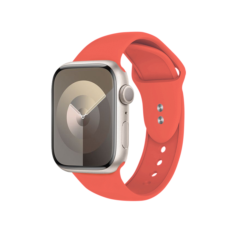 Crong Liquid strap for Apple Watch 38 / 40 / 41 / 42 mm, coral