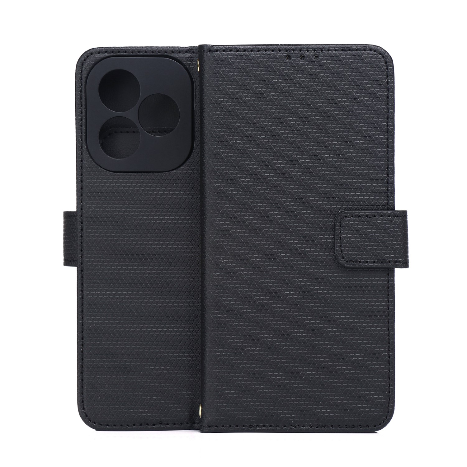 TFO Smart Triangle kirjamallinen suojakotelo Xiaomi Redmi A7 Pro -puhelimelle – musta