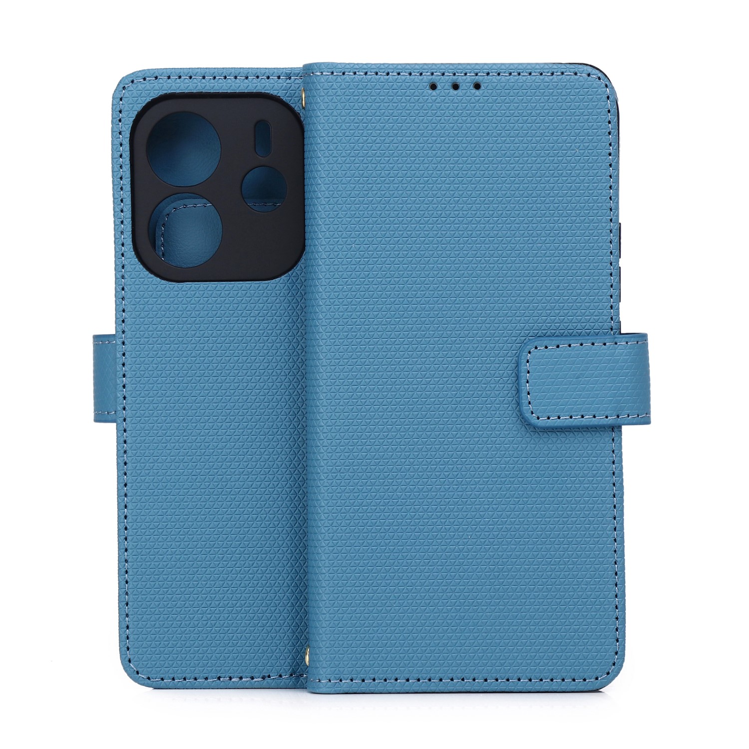 TFO Smart Triangle kirjamallinen suojakotelo Xiaomi Redmi A7 Pro -puhelimelle – sininen