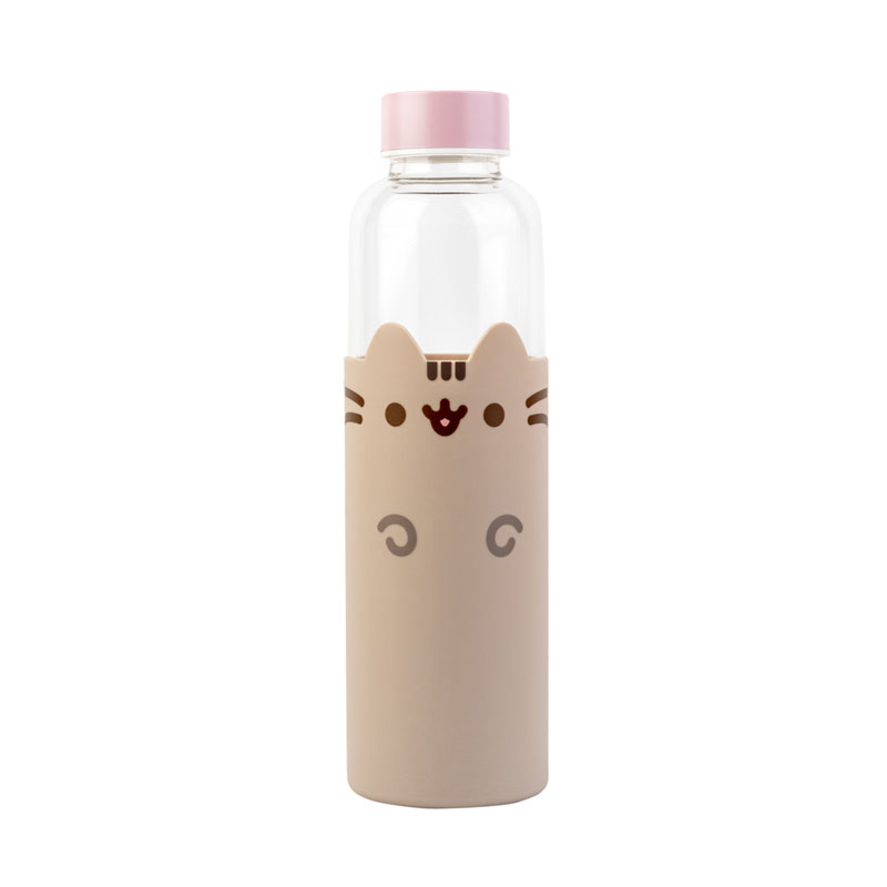 Pusheen-lasinen juomapullo, 500 ml