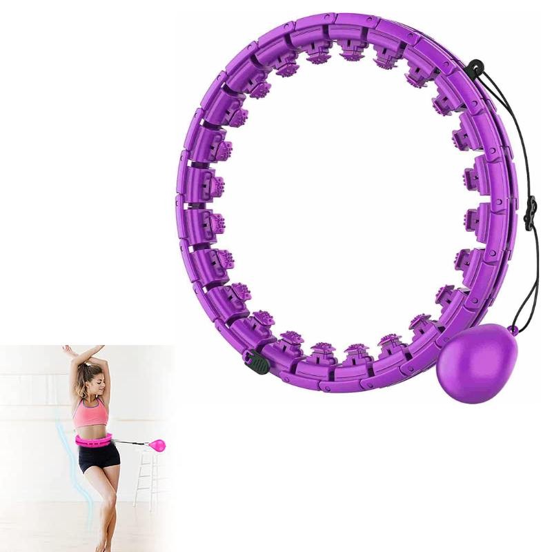 Smart Hula Hoop M2 -voimisteluvanne, violetti