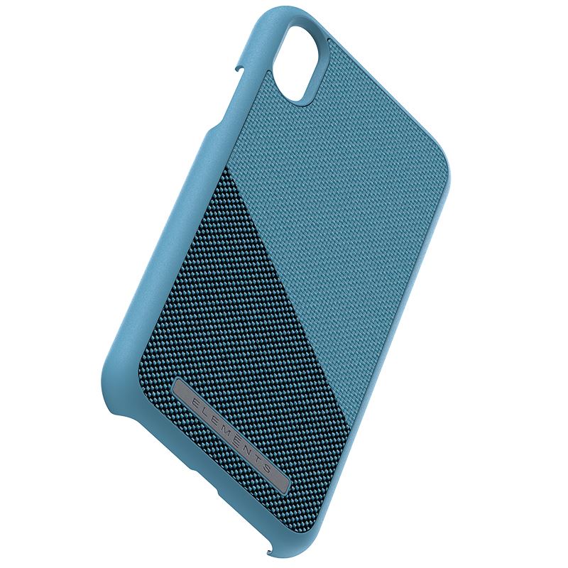 Nordic Elements Saeson Freja suojakuori laitteelle iPhone XR, petrolinsininen