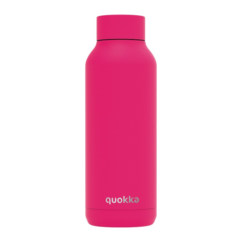 Quokka Solid ruostumattomasta teräksestä valmistettu termospullo, 510 ml, Raspberry Pink
