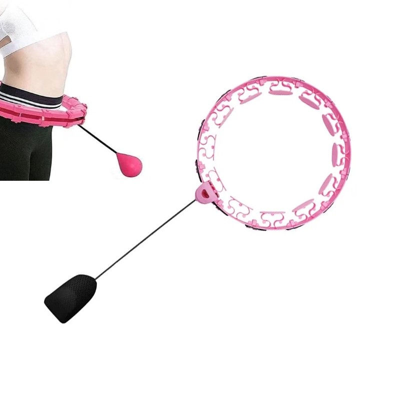 Smart Hula Hoop HHP008 -voimisteluvanne, vaaleanpunainen