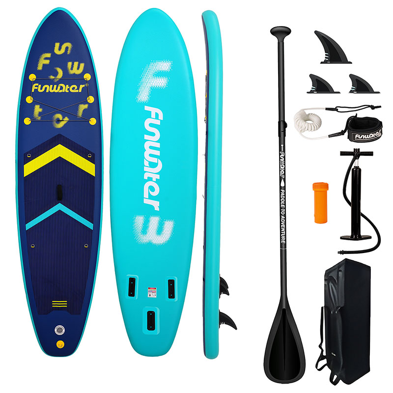 FunWater SUPFW71A 3,5 m puhallettava SUP-lauta, tummansininen