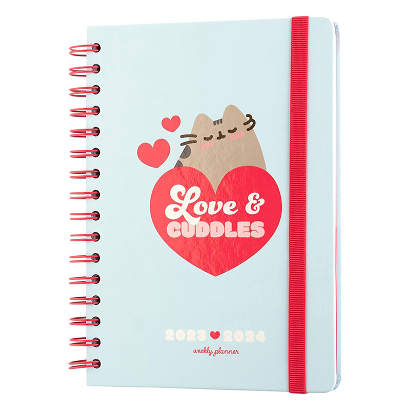 Pusheen Purrfect Love -viikkokalenteri 2023/2024, 14,8 × 21 cm