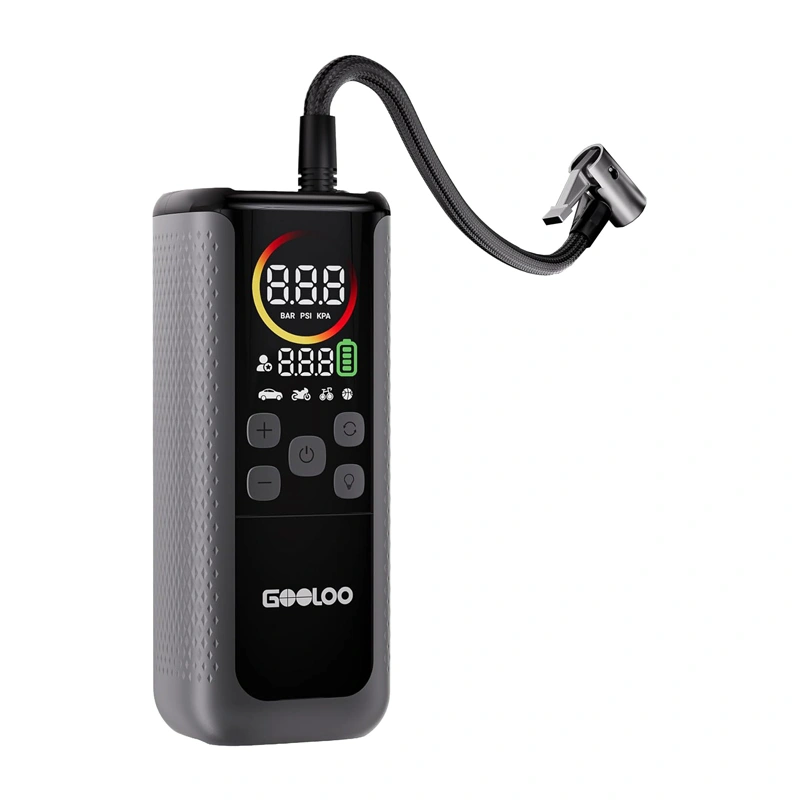 GOOLOO GT160 -kaksisylinterinen auton ilmakompressori