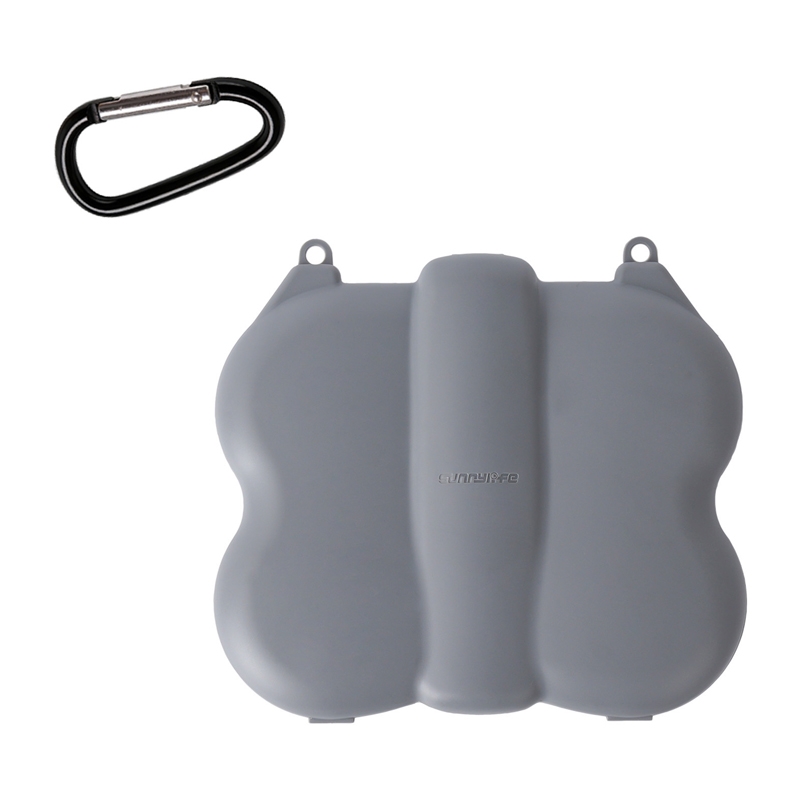 Sunnylife Mini -kantolaukku karabiinilla DJI NEO 2:lle, harmaa