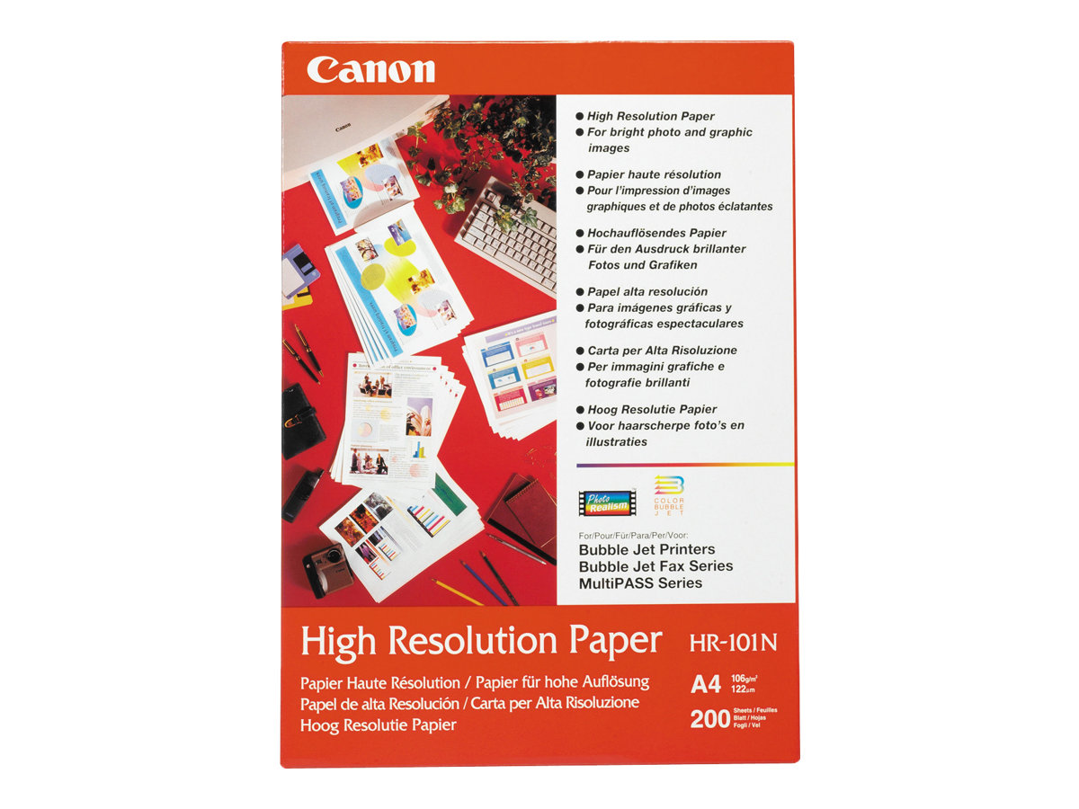 Canon HR-101N high-resolution paper, A4, 50 sheets