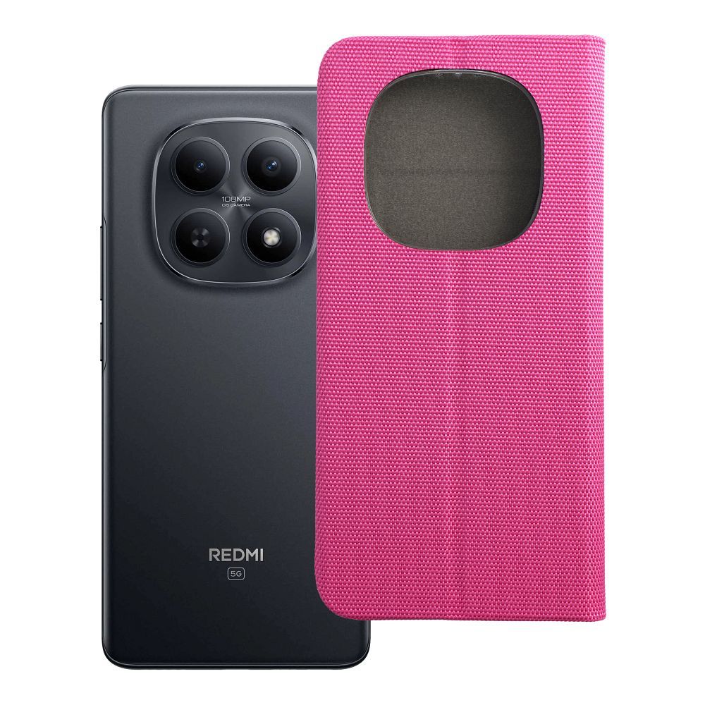 Läppäsuojakuori Xiaomi Redmi NOTE 15 5G:lle Sensitive Book vaaleanpunainen