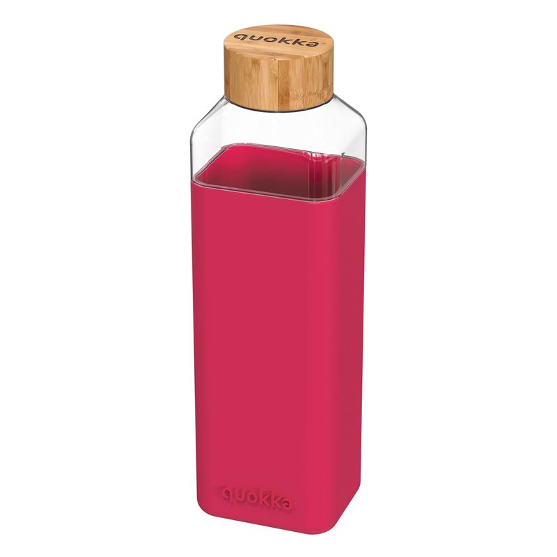 Quokka Storm lasinen juomapullo, 700 ml, kastanjanruskea