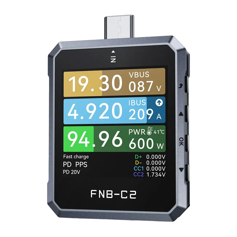 FNIRSI FNB-C2 USB-C -virtamittari