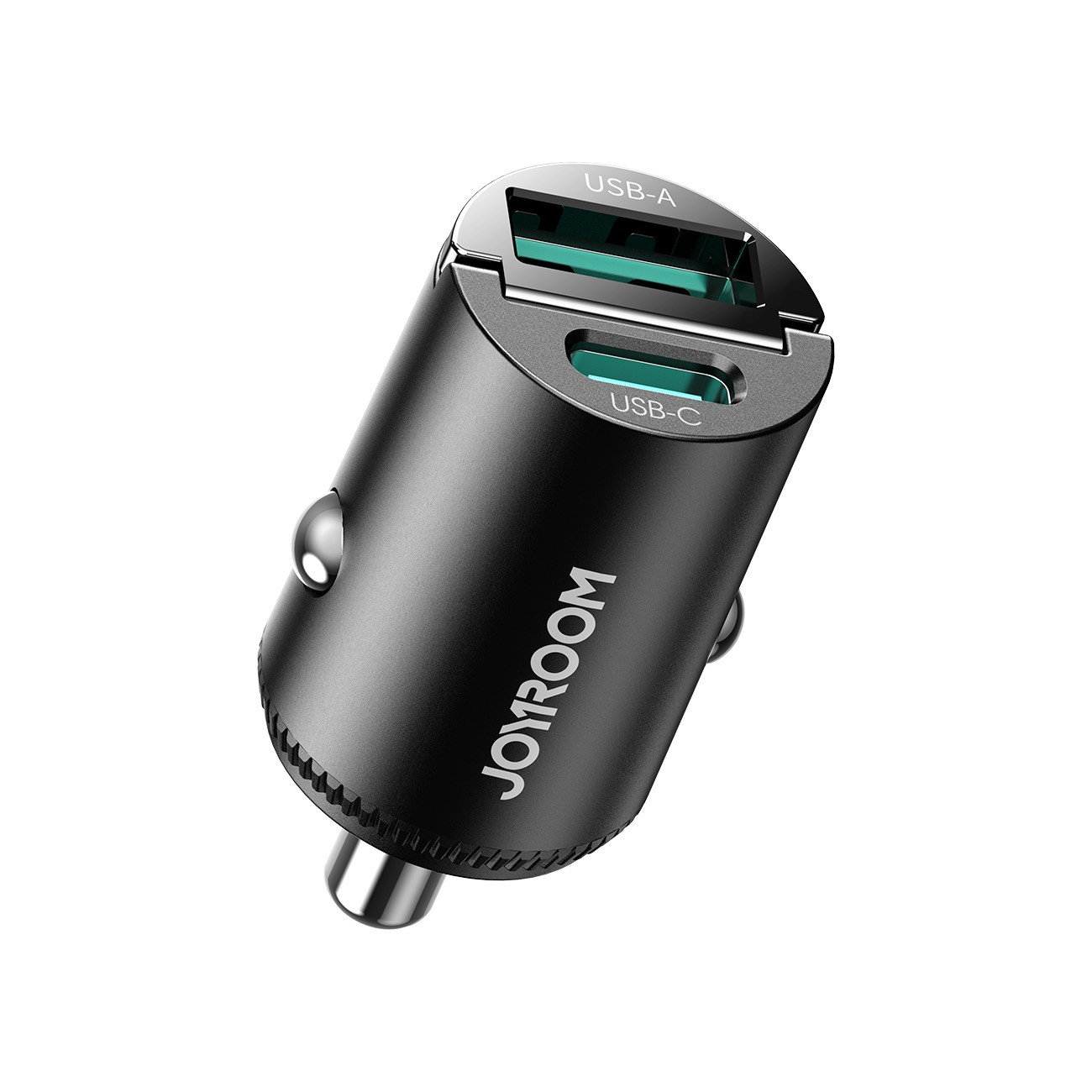 Joyroom JR-CCN18 65 W USB-A USB-C autolaturi - musta