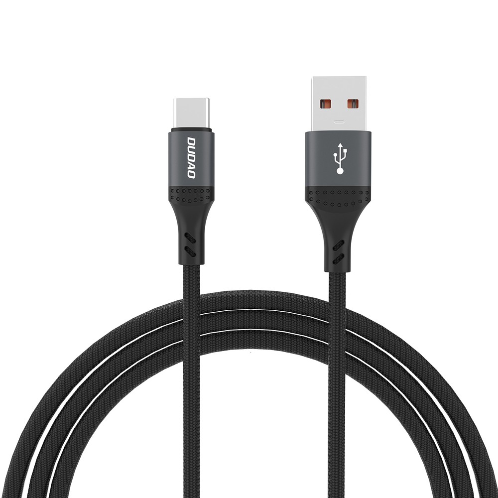 Dudao L3ST USB-A–USB-C-kaapeli, 5 A, 2,0 m, musta