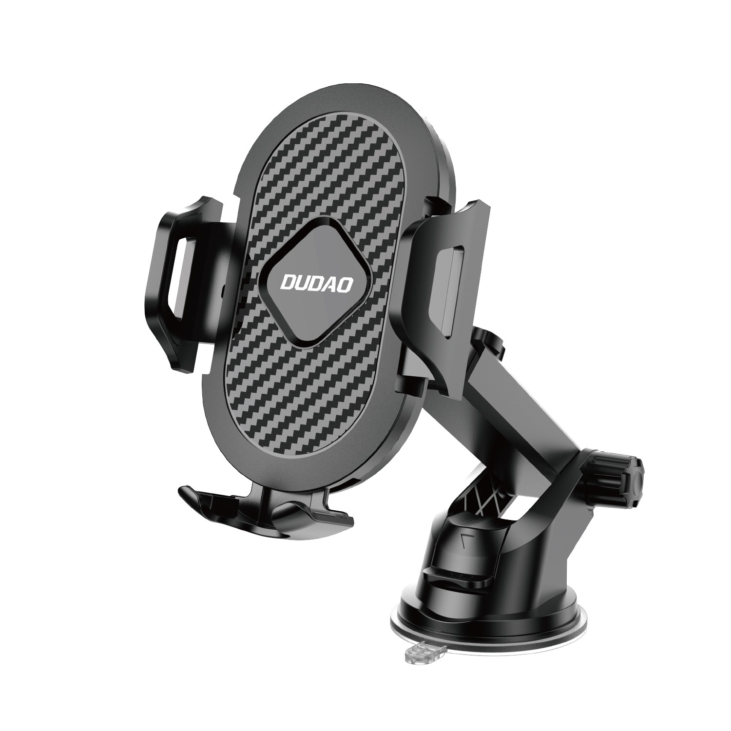 Dudao Telescopic Gravity auton tuulilasin kiinnitysteline musta (new F2S black)