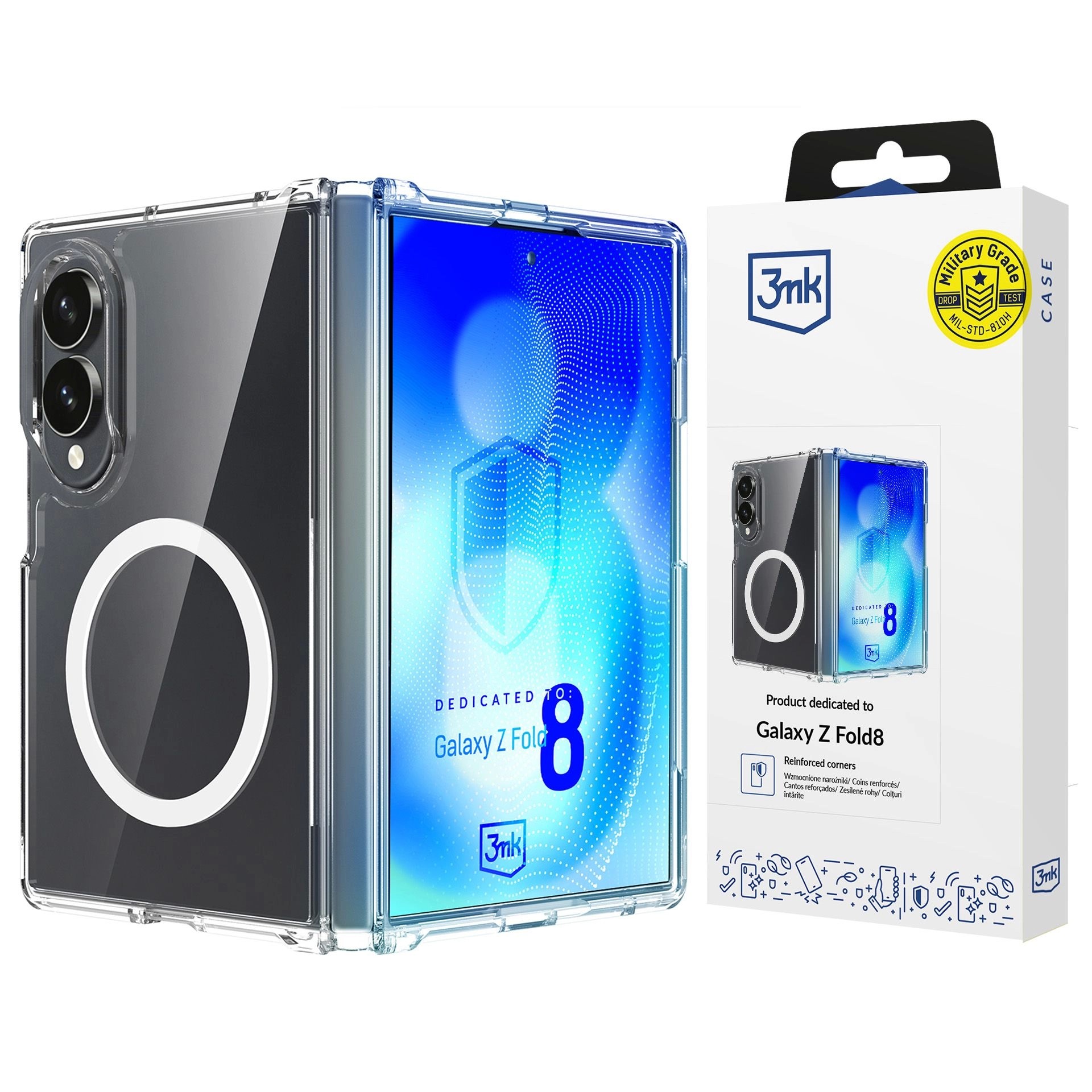3mk Armor MagCase -kuori Samsung Galaxy Z Fold8 Ultra (F976) -puhelimelle