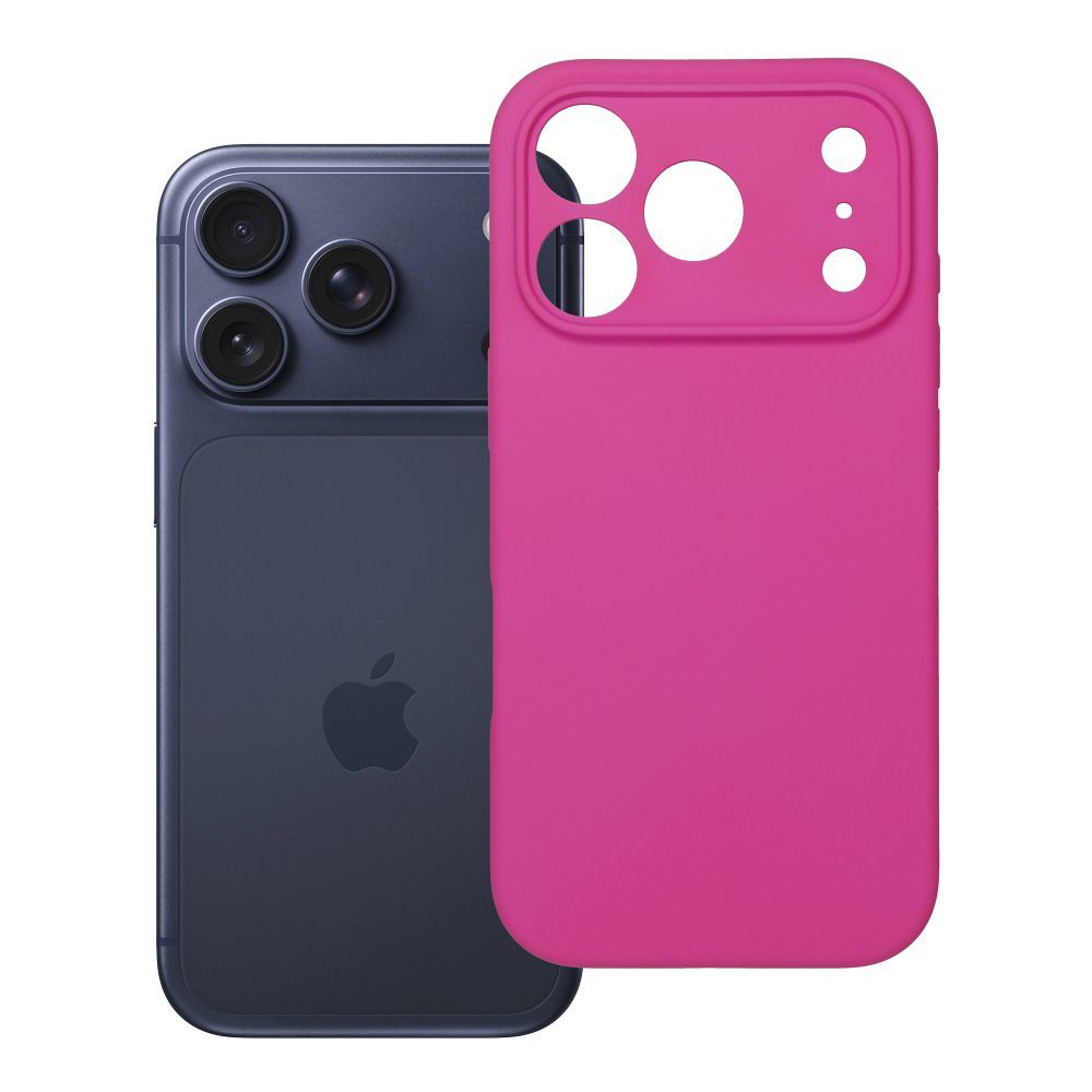 Suojakuori iPhone 17 PRO Silikoni 2mm vaaleanpunainen