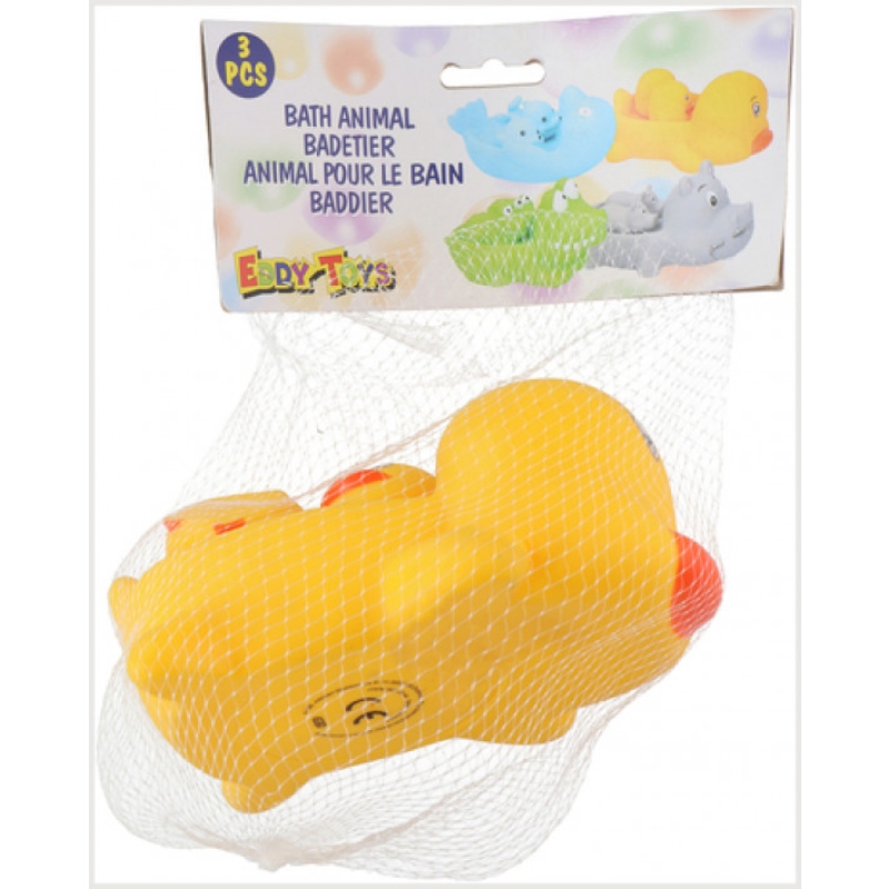 Eddy Toys -kylpylelusarja ankalla, 3 kpl