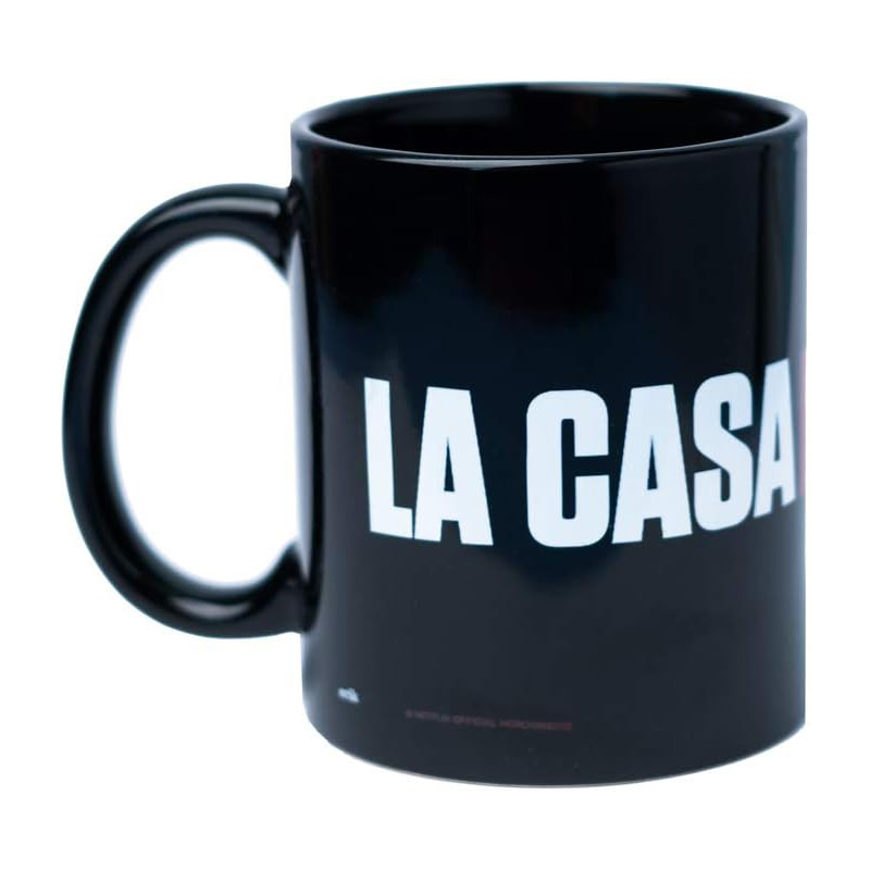 La Casa De Papel Logo -keramiikkamuki lahjapakkauksessa, 330 ml