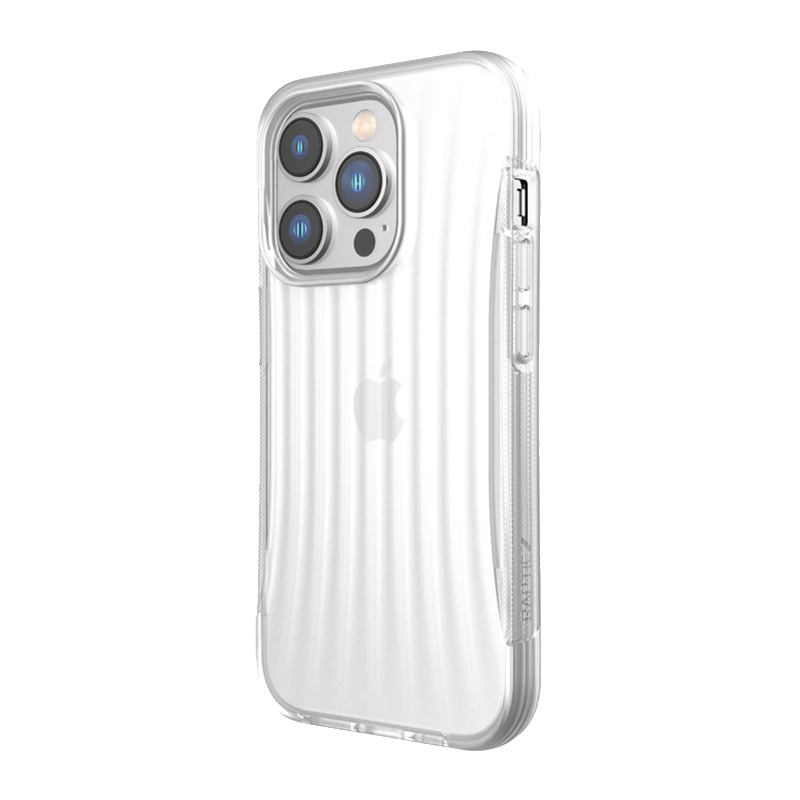 Raptic X-Doria Clutch suojakuori laitteelle iPhone 14 Pro, läpinäkyvä