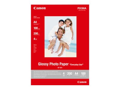 Canon GP-501 kiiltävä valokuvapaperi, A4, 5 arkkia