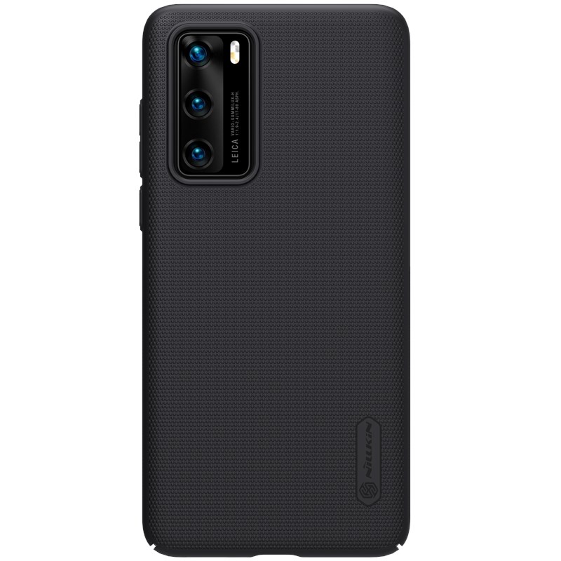 Nillkin Super Frosted Shield suojakuori laitteelle Huawei P40, musta