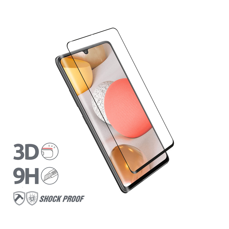 Crong 3D Armor Glass Full Glue 9H tempered-glass screen protector for Samsung Galaxy A42 5G