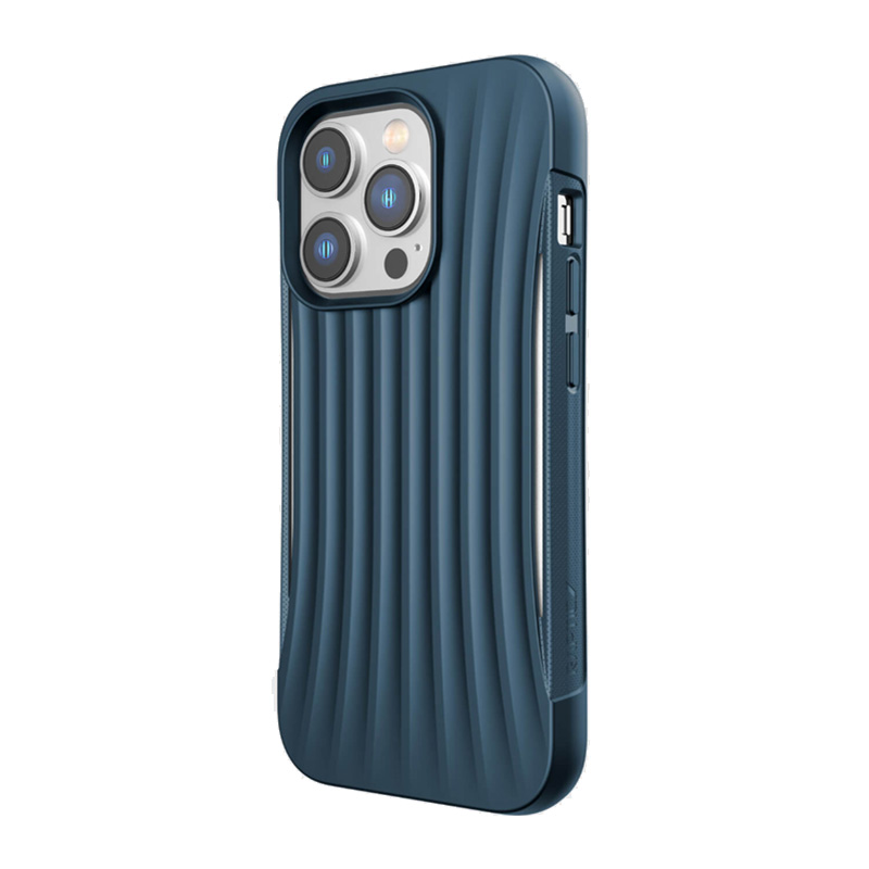 Raptic X-Doria Clutch suojakuori laitteelle iPhone 14 Pro, sininen