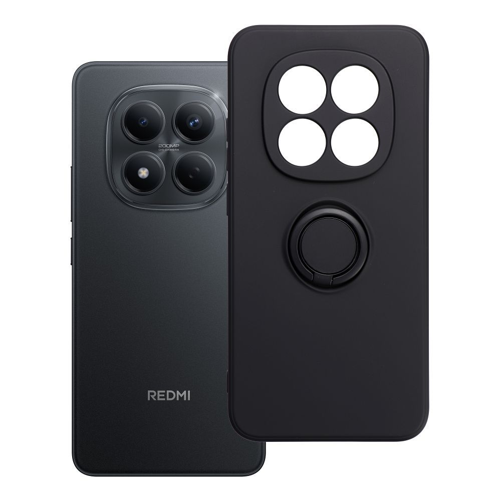 Suojakuori Xiaomi Redmi Note 15 PRO 5G:lle Silicone Ring musta