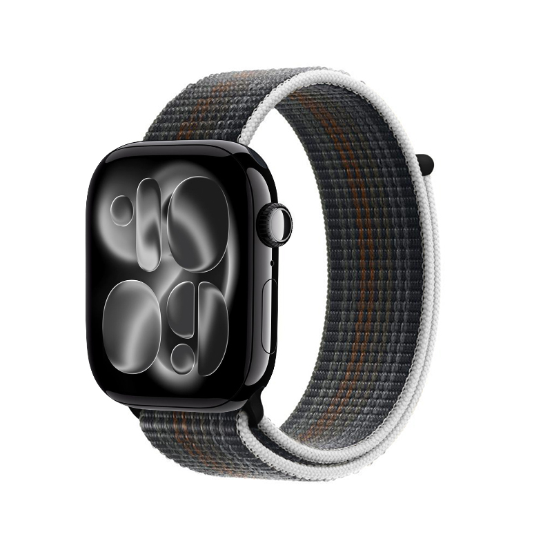 Crong Nylon Apple Watch sport band, 44/45/46/49 mm, Midnight Run