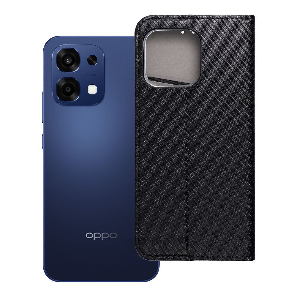 SMART CASE Book kuori Motorola Edge 70:lle - musta