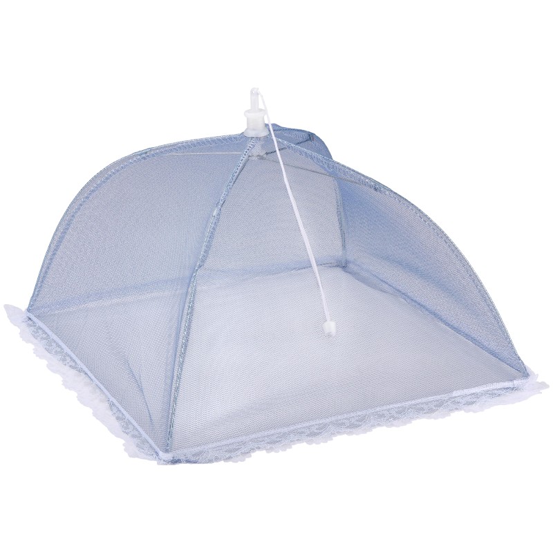 Alpina folding mesh food cover, 35 × 35 × 22 cm, blue