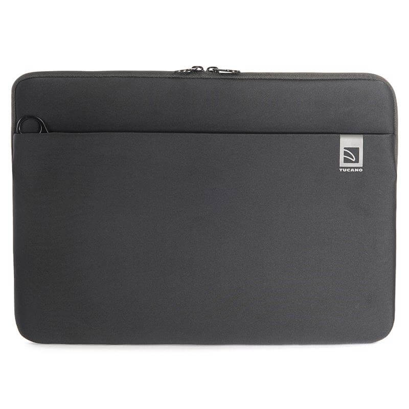 Tucano Top Second Skin protective laptop sleeve for MacBook Air 15-inch (M5/M4/M3/M2/2026-2023) / MacBook Pro 15-inch / 14-inch and 13-inch laptops, black