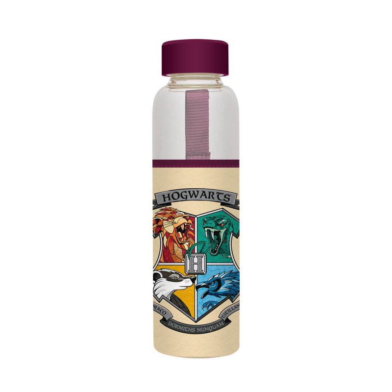 Harry Potter Hogwarts -lasinen juomapullo, 500 ml