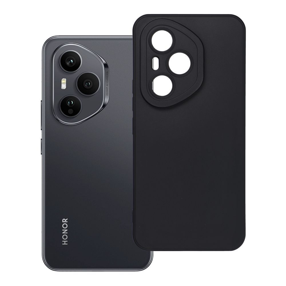 Matt 2.0-suojakuori mallille Honor 400 Pro – musta