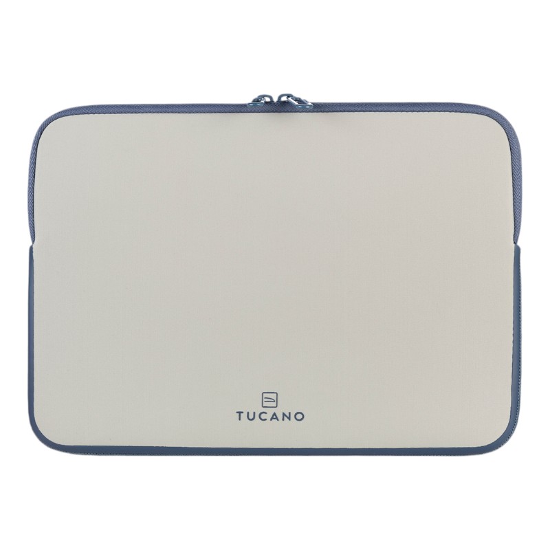 Tucano Elements 4 mm neoprene sleeve for 13-inch MacBook Air / Pro and 12-inch laptops, Ice Grey
