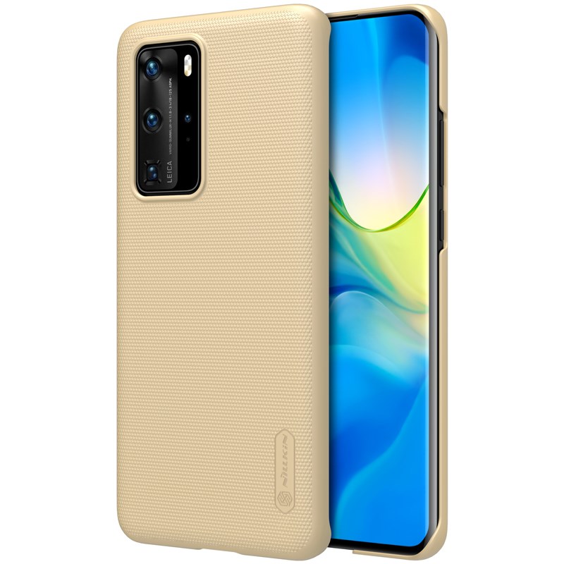 Nillkin Super Frosted Shield case for Huawei P40 Pro, gold