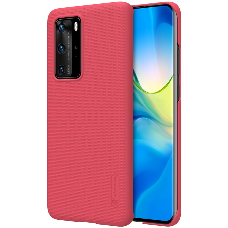 Nillkin Super Frosted Shield case for Huawei P40 Pro, bright red