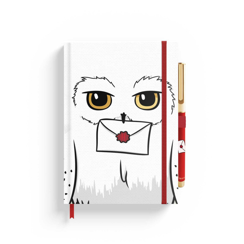 Harry Potter Hedwig A5 -muistikirja kynällä