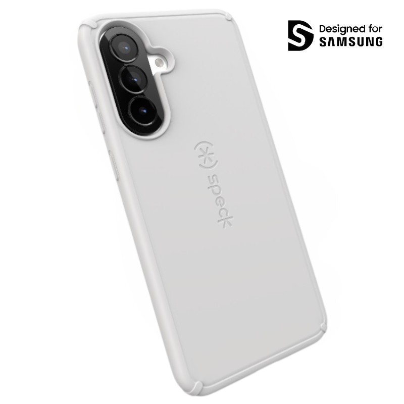 Speck ImpactHero Hue -suojakuori Samsung Galaxy A37 5G / A36 5G -puhelimelle, hiekanharmaa
