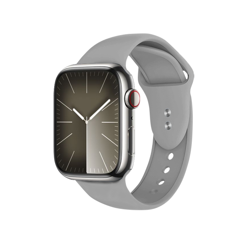 Crong Liquid Apple Watch band, 44/45/46/49 mm, grey