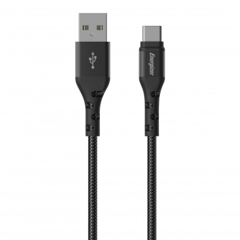 Energizer Ultimate C520CKBK USB-A–USB-C-lataus- ja datakaapeli, 2 m, musta