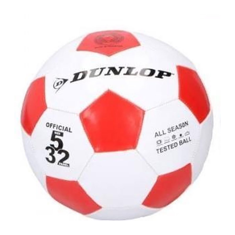 Dunlop-jalkapallo, koko 5, punainen