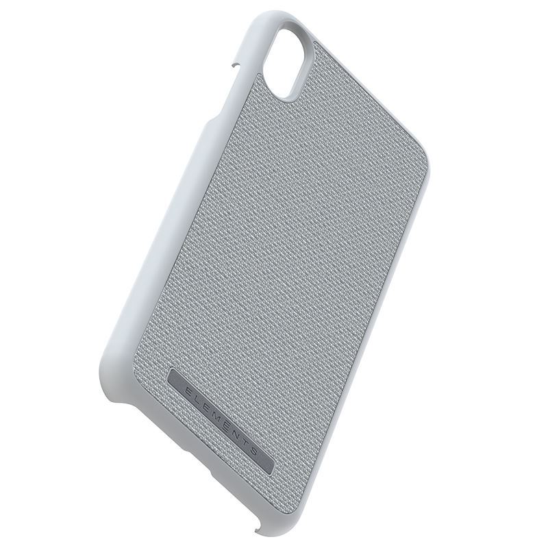 Nordic Elements Original Idun suojakuori laitteelle iPhone XS Max, vaaleanharmaa