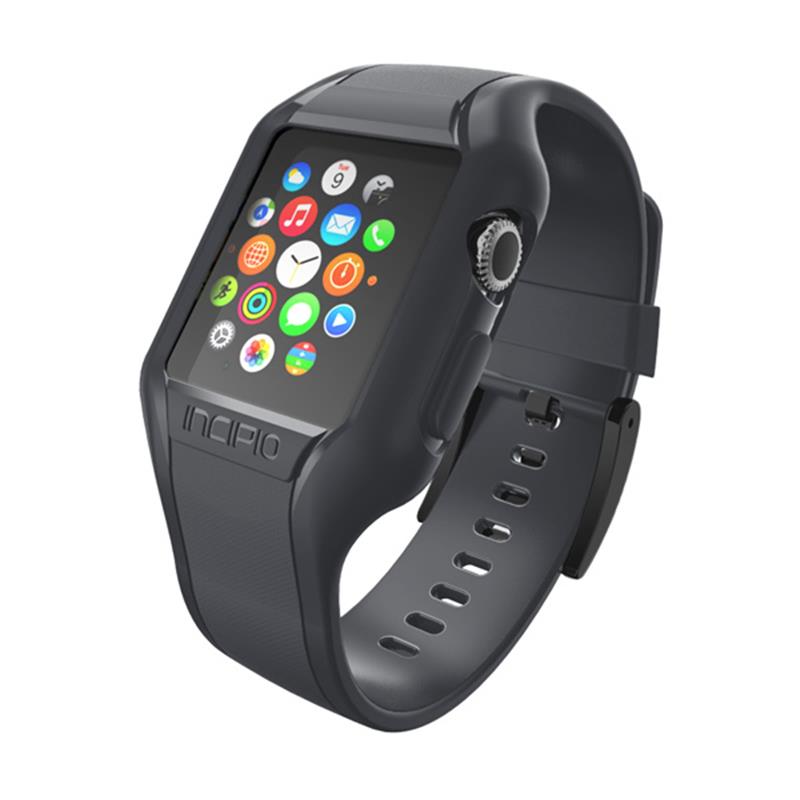Incipio NGP suojaava ranneke 38 / 40 / 41 mm Apple Watchille, savunharmaa