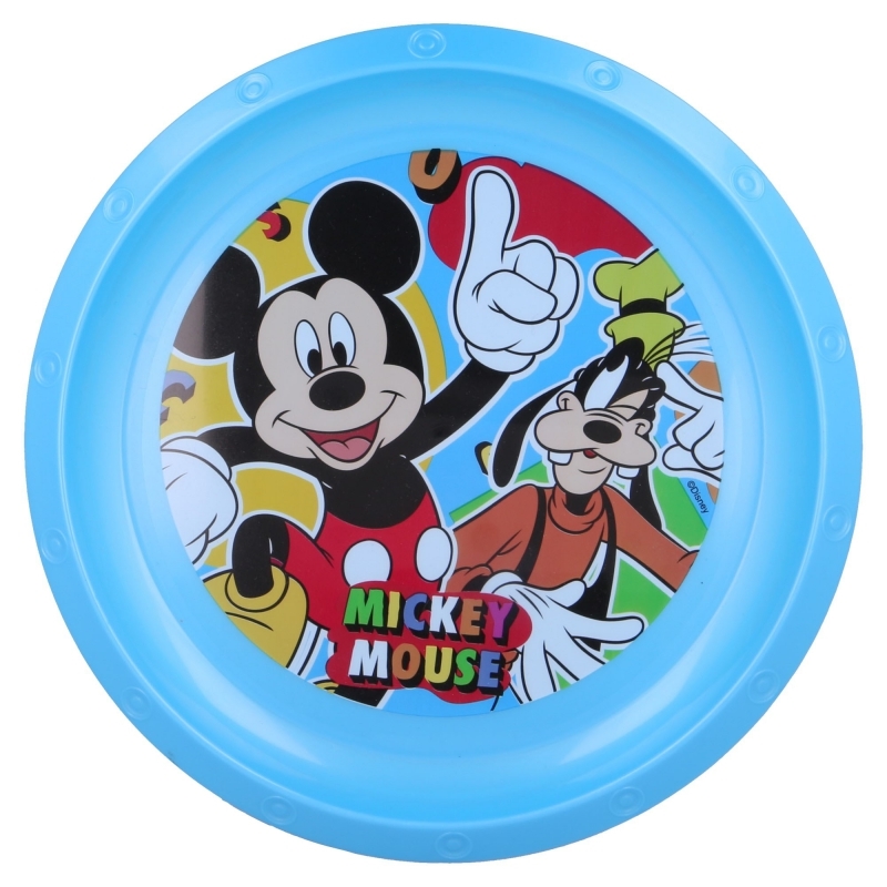 Mickey Mouse -jälkiruokalautanen, sininen